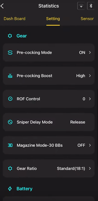 Double Eagle M920A Aeroknox AR-15 E.T.U Bluetooth Handy APP 0,5 Joule AEG